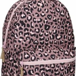 Gloednieuw 😍 Milky Kiss Meisjes Rugzak Tijger / Panter Print 39CM 🎁