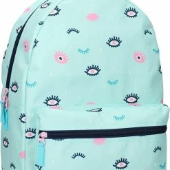 Aanbiedingen ⌛ Milky Kiss Stay Cute - Rugzak - Schooltas Meisje - Mint - Ogen 🎉 -Reisbagage-Reisaccessoires Winkel 550x831 4